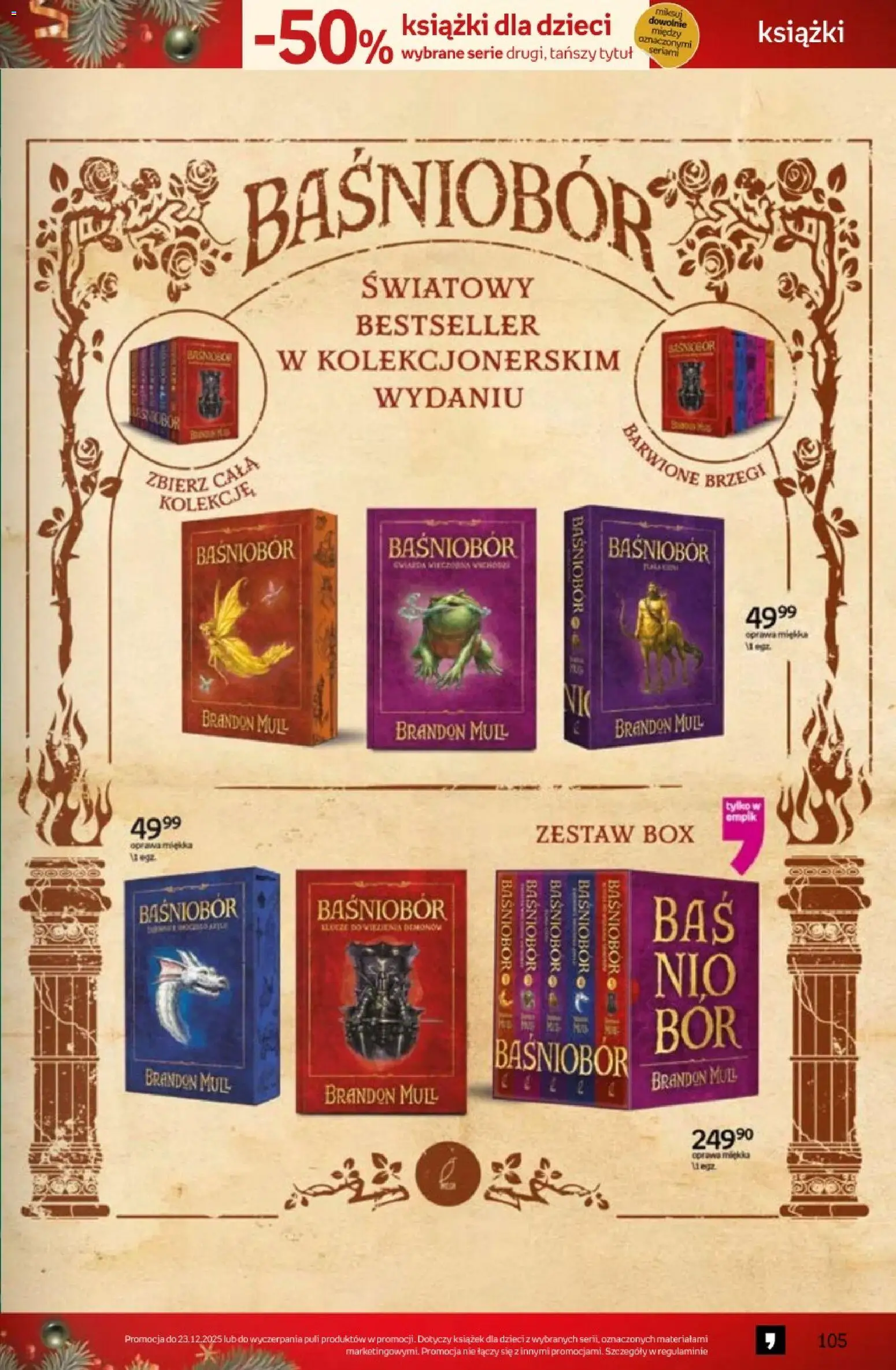 Empik promocje - Tom kultury Książki od 10.12.2025 | Strona: 105 | Produkty: Książki