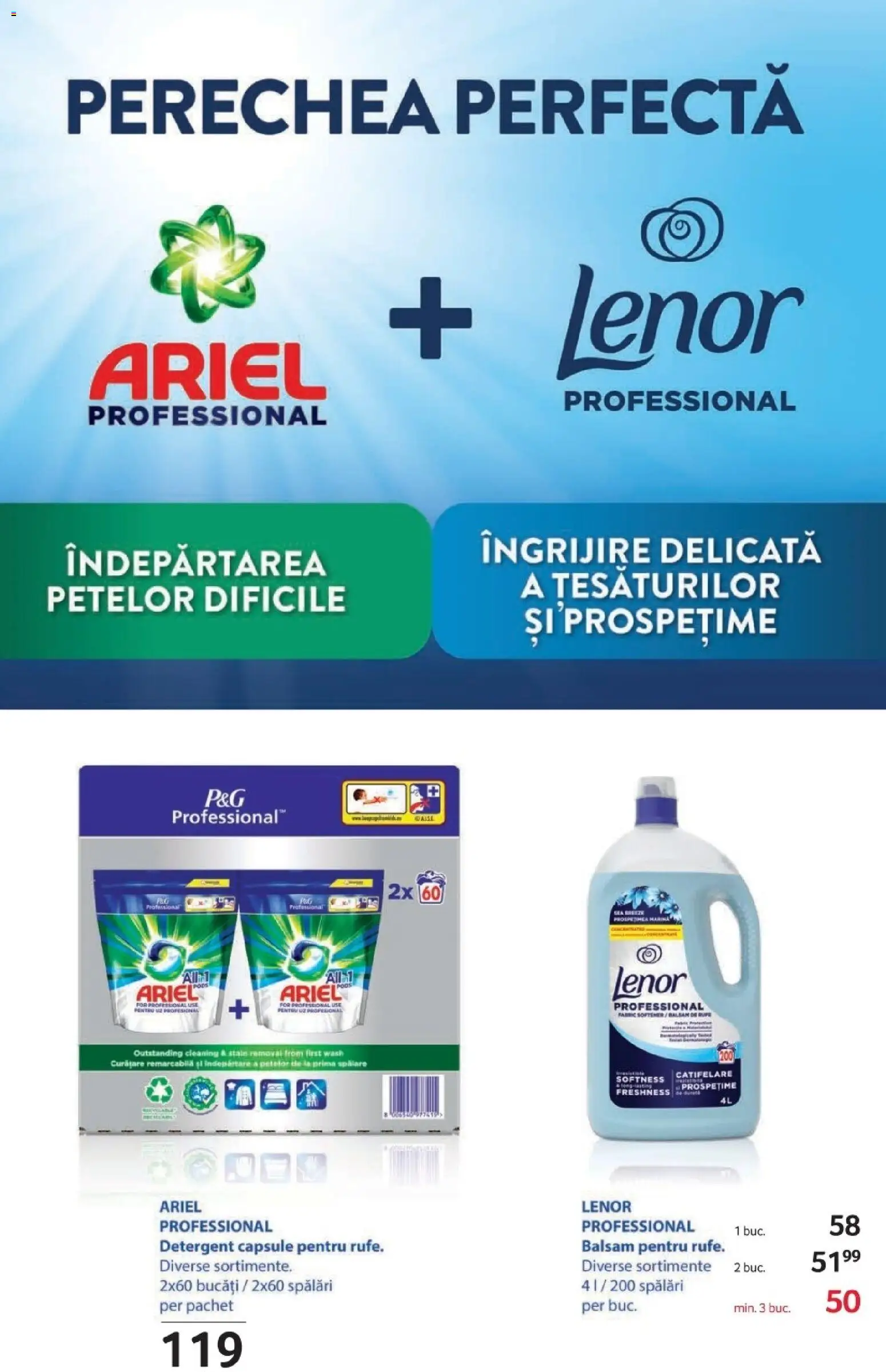 Noul catalog Selgros – valabil de la 23.01.2026 | Pagină: 17 | Produse: Balsam, Detergent