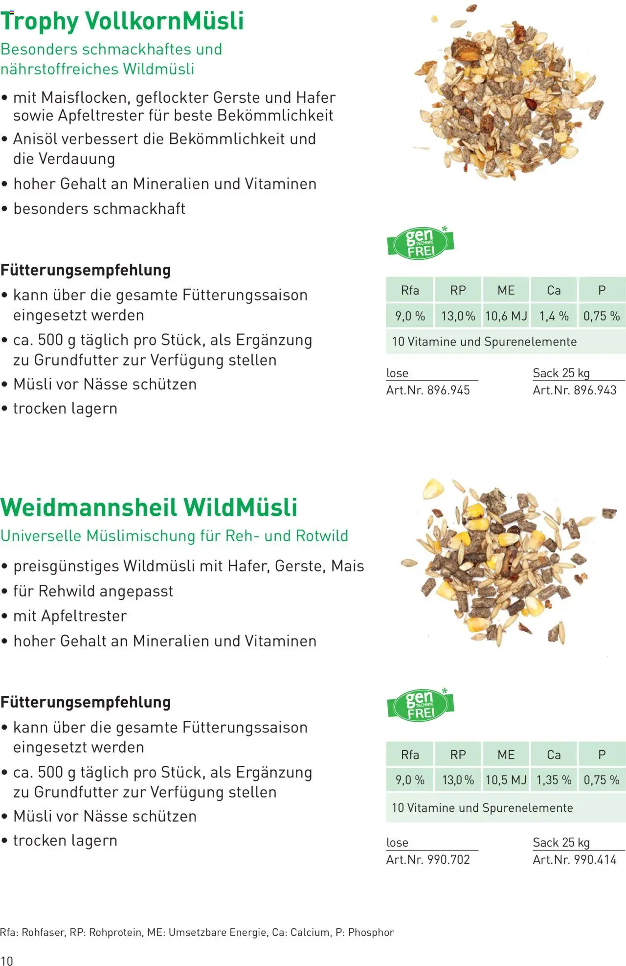 Lagerhaus TROPHY  WILDFUTTER gültig ab 25.07.2025 | Seite: 10