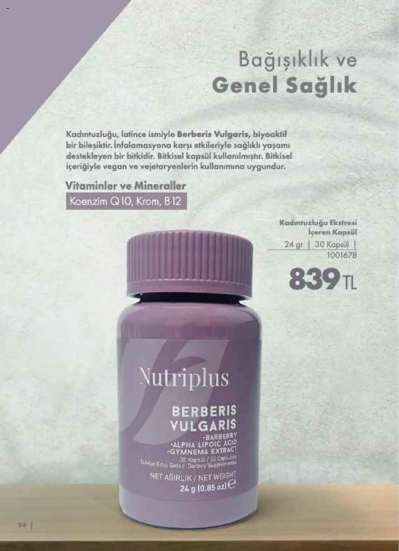 Farmasi Katalog - 01.08.2025 tarihinden itibaren geçerlidir | Sayfa: 94 | Ürünler: Ağırlık