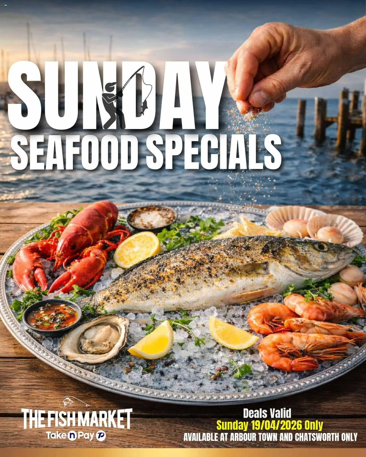 New Take n Pay catalogue – valid from 19.04.2026 | Page: 43 | Products: Seafood