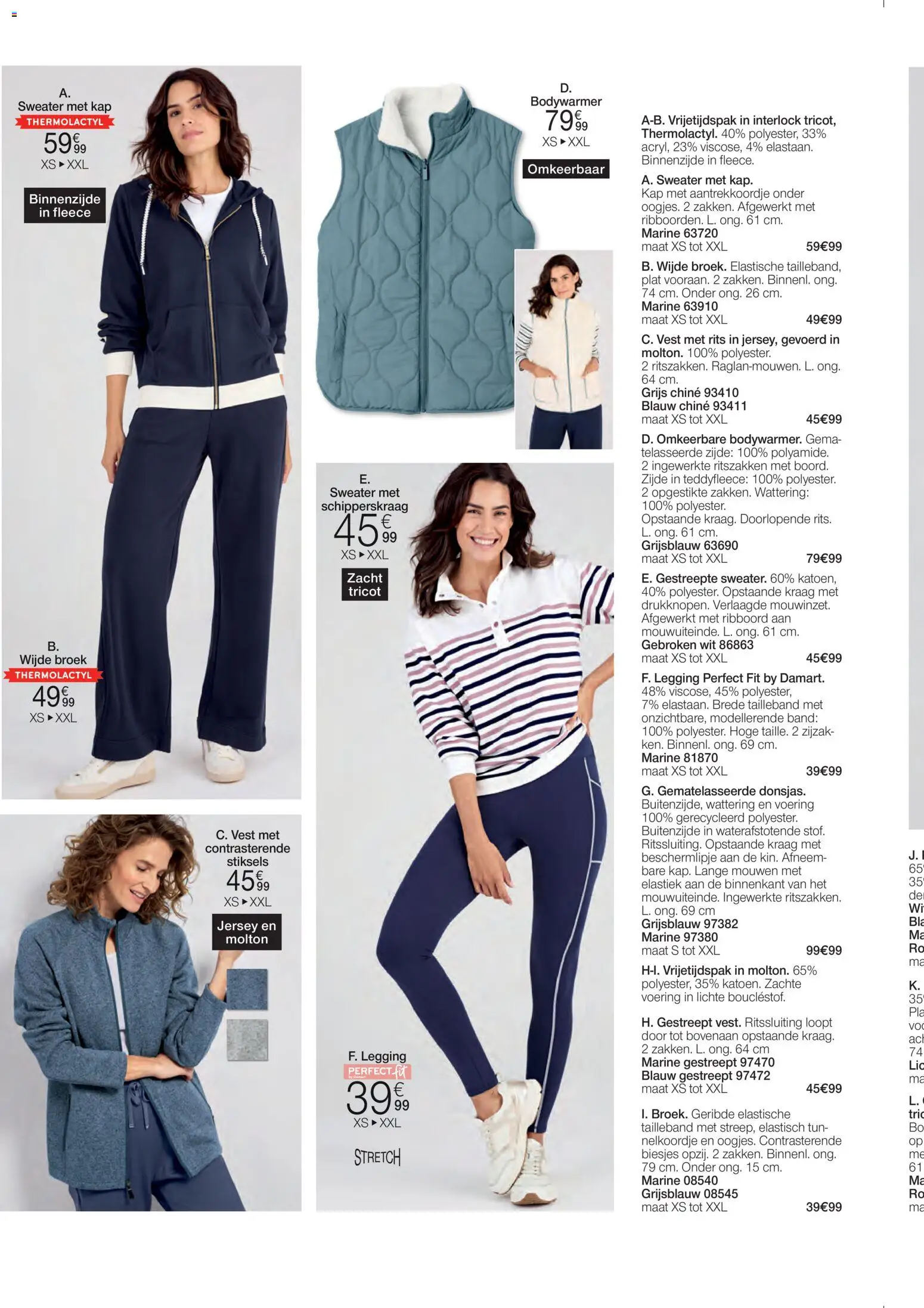 {H1} | Pagina: 20 | Producten: Sweater, Vest, Broek, Legging