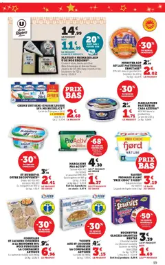 U Express - Prévisualisation de U Express - Les prix bas de Noël valide à partir de 17.12.2025 | Page: 19 | Produits: Noisette, Lait, Fromage, Noix