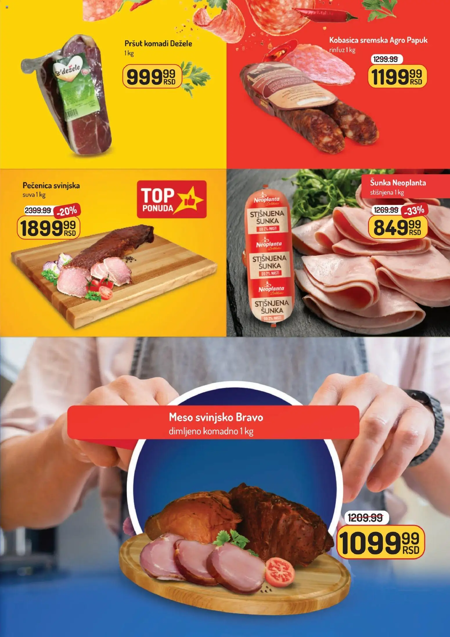 Aman katalog - važi od 27.10.2025 | Strana: 5 | Proizvode: Pršut, Šunka, Kobasica, Pečenica
