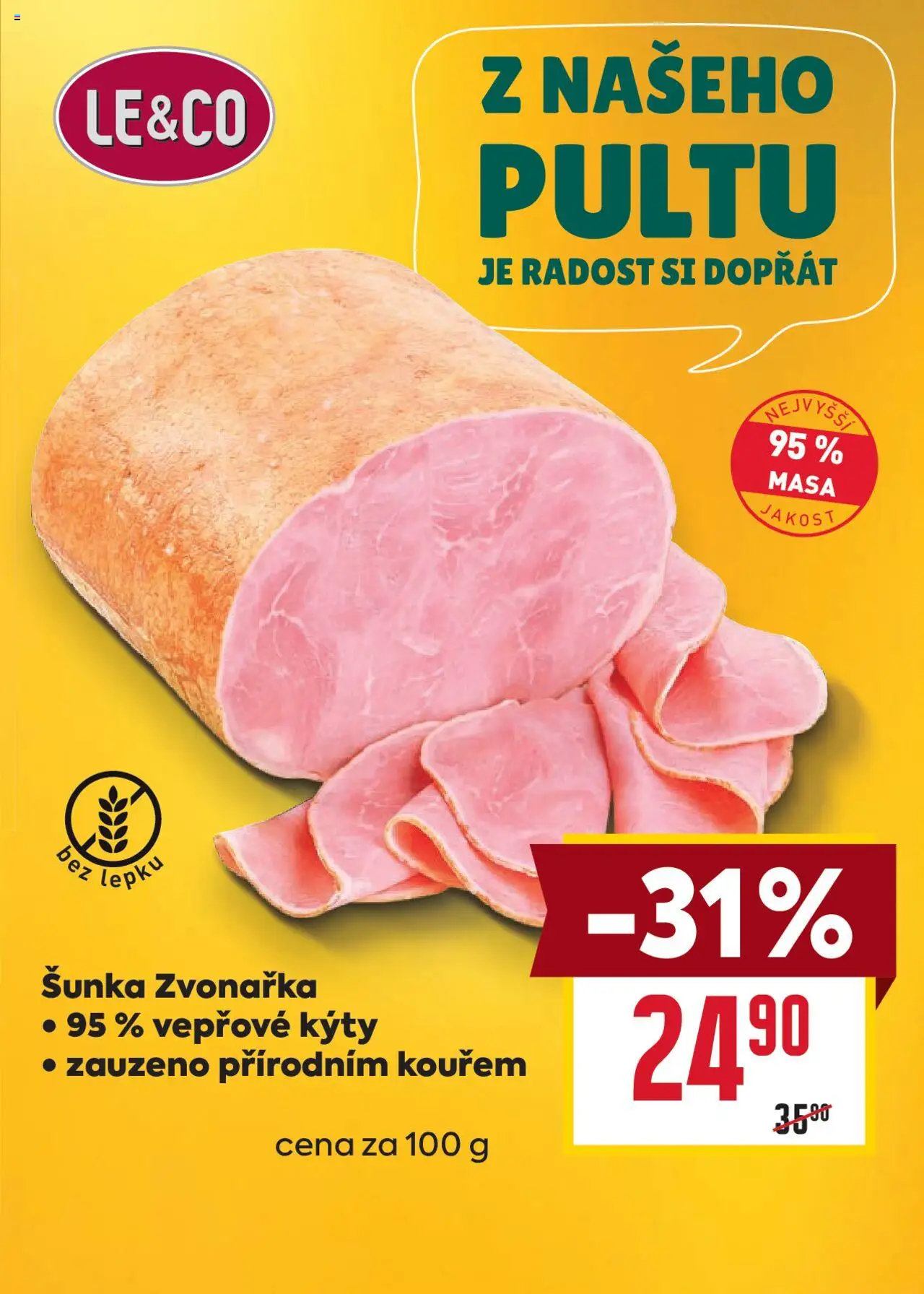 Billa Velký leták od 20.08.2025 | Strana: 9 | Produkty: Šunka