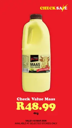 Check Save specials catalogue – valid from 05.03.2026