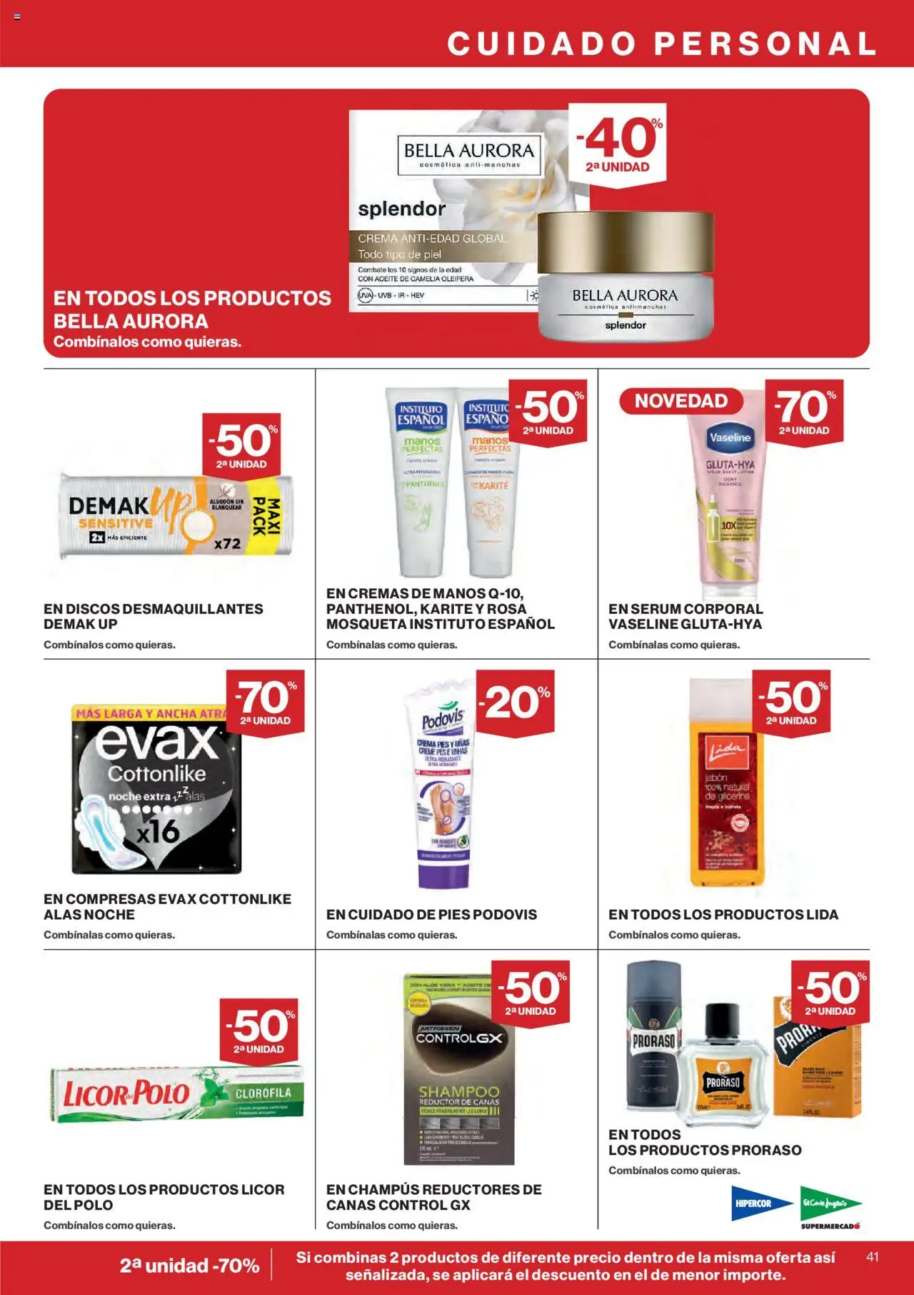 Hipercor catálogo │ válido desde el 25.09.2025 | Página: 45 | Productos: Licor, Sérum, Crema, Γλυφιτζούρι