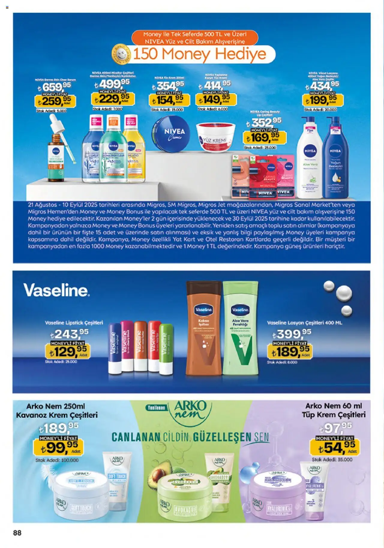 Migros Katalog - 5M Migroskop Dijital - 21.08.2025 tarihinden itibaren geçerlidir | Sayfa: 151 | Ürünler: Krem, Avokado