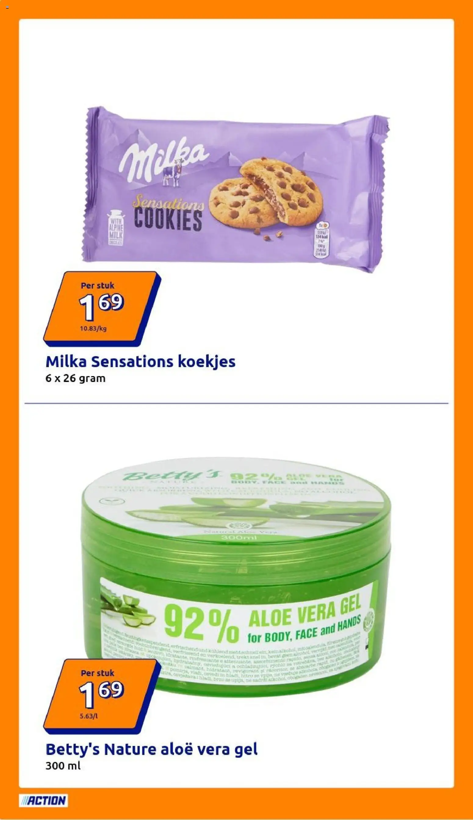 {H1} | Pagina: 16 | Producten: Koekjes, Gel