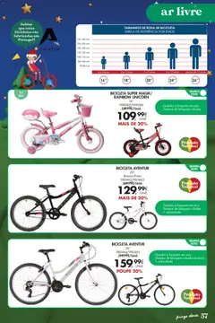 Pré-visualização BICICLETA SUPER MAGIK/ RAINBOW UNICORN, 14", - Quadro e forqueta em aço, - Sistema de bloqueio v-brake válido de 18.11.2025 | Página: 57 | Produtos: Quadro, Bicicleta