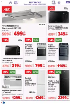 Catalog Carrefour – valabil de la 02.07.2025 | Pagină: 54 | Produse: Frigider, Cuptor, Aragaz, Mașină De Spălat Vase