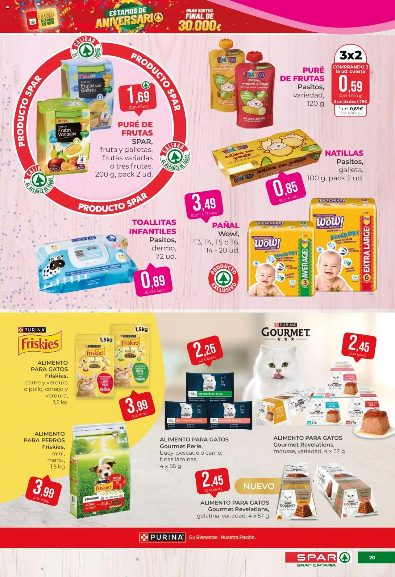 Spar folleto │ válido desde el 03.10.2025 | Página: 20 | Productos: Gelatina, Pescado, Manzana