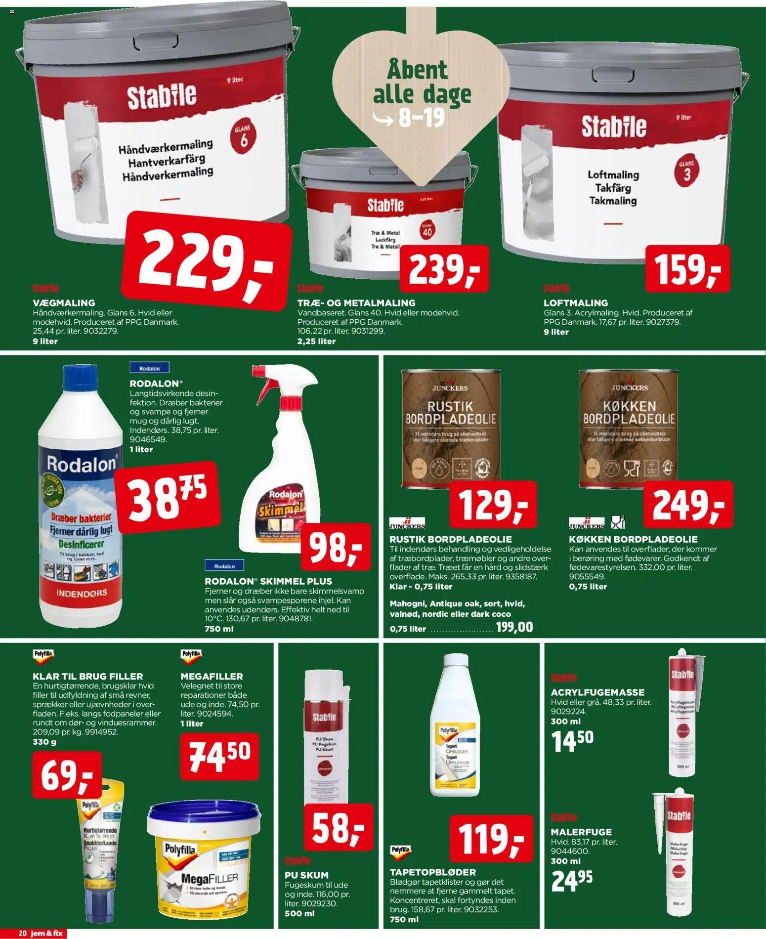 Jem & fix tilbudsavis – gyldig fra 16.11.2025 | Side: 20 | Produkter: Svampe, Toilet, Bad