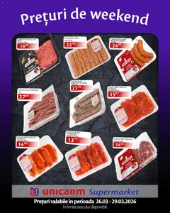 Ofertele Unicarm valabile de la 26.03.2026