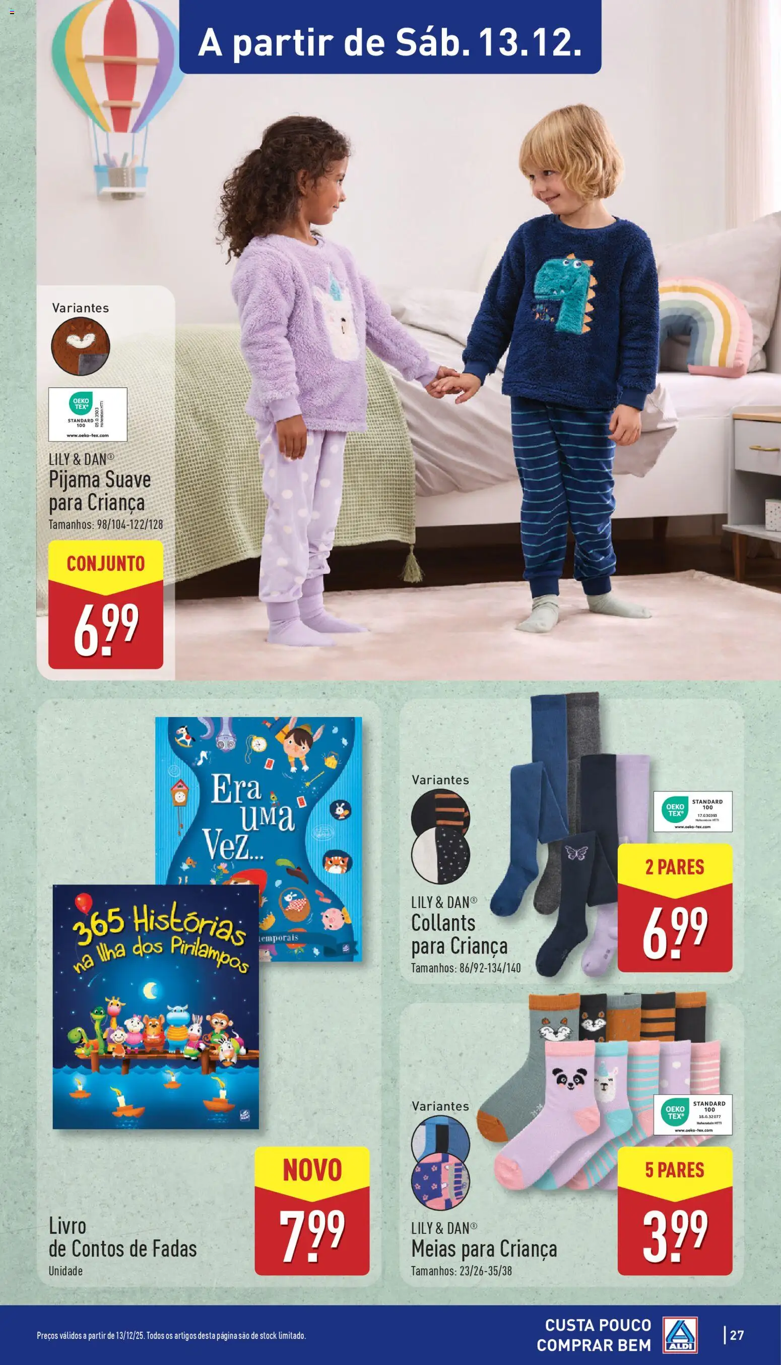 Aldi folheto │ válido de 08.12.2025 | Página: 27 | Produtos: Collants, Meias