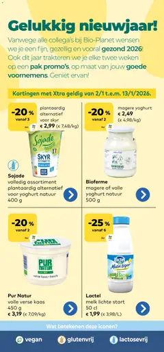 BioPlanet folder - Voorbeeld van een folder van BioPlanet, geldig van 02.01.2026 | Pagina: 4 | Producten: Kötél, Akkumulátor töltő, Kaas, Een pak