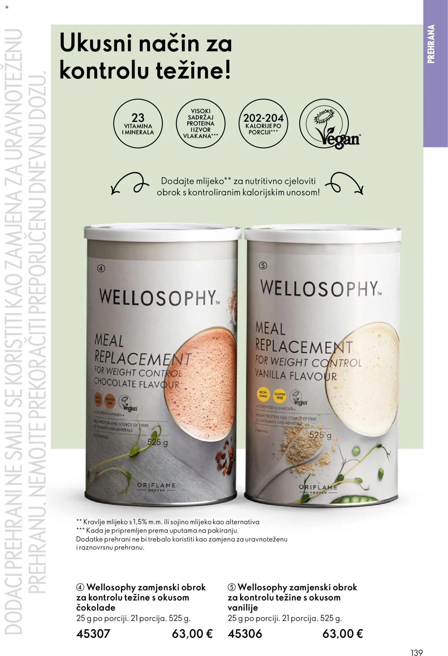 Oriflame katalog | vrijedi od 18.02.2026 | Stranica: 139 | Proizvodi: Mlijeko