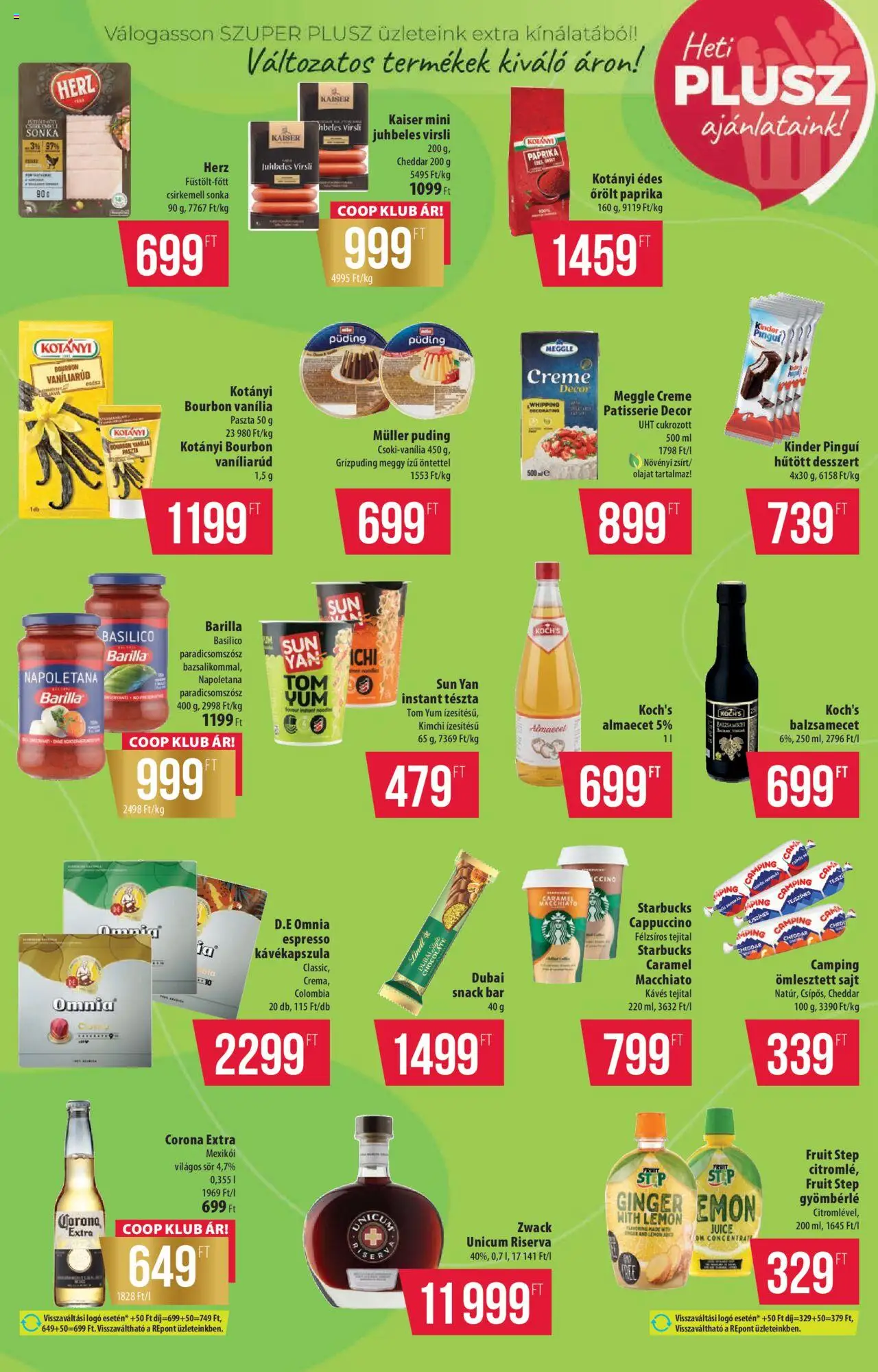 COOP akciós ujság - amely érvényes a következő dátumtól: 09.10.2025 | Oldal: 6 | Termékek: Bourbon, Csirkemell sonka, Almaecet, Paradicsomszósz
