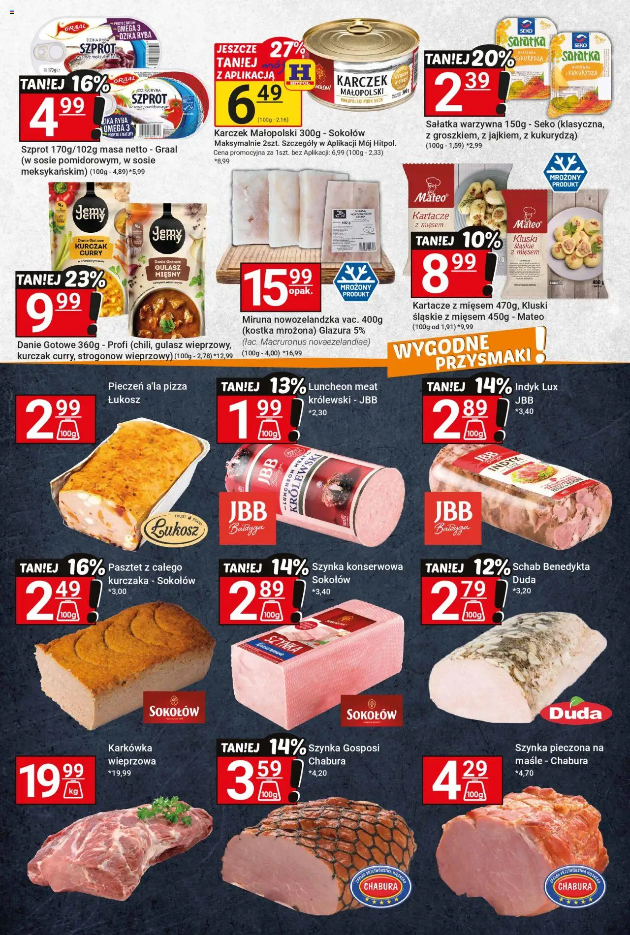 Hitpol Gazetka od 22.08.2025 | Strona: 2 | Produkty: Curry, Kukurydza, Szynka, Sałatka