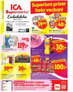 ICA Supermarket - Enskededalen - Förhandsvisning av reklamblad från butik ICA Supermarket aktuell från 26.01.2026