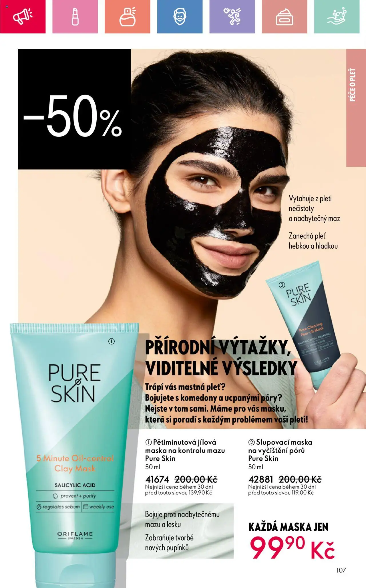 Oriflame katalog č.10/2025 od 06.07.2025 | Strana: 107 | Produkty: Maska