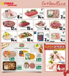 Volantino Conad del 16.07.2025 | Pagina: 7 | Prodotti: Petto di Pollo, Pollo, Suino, Hamburger
