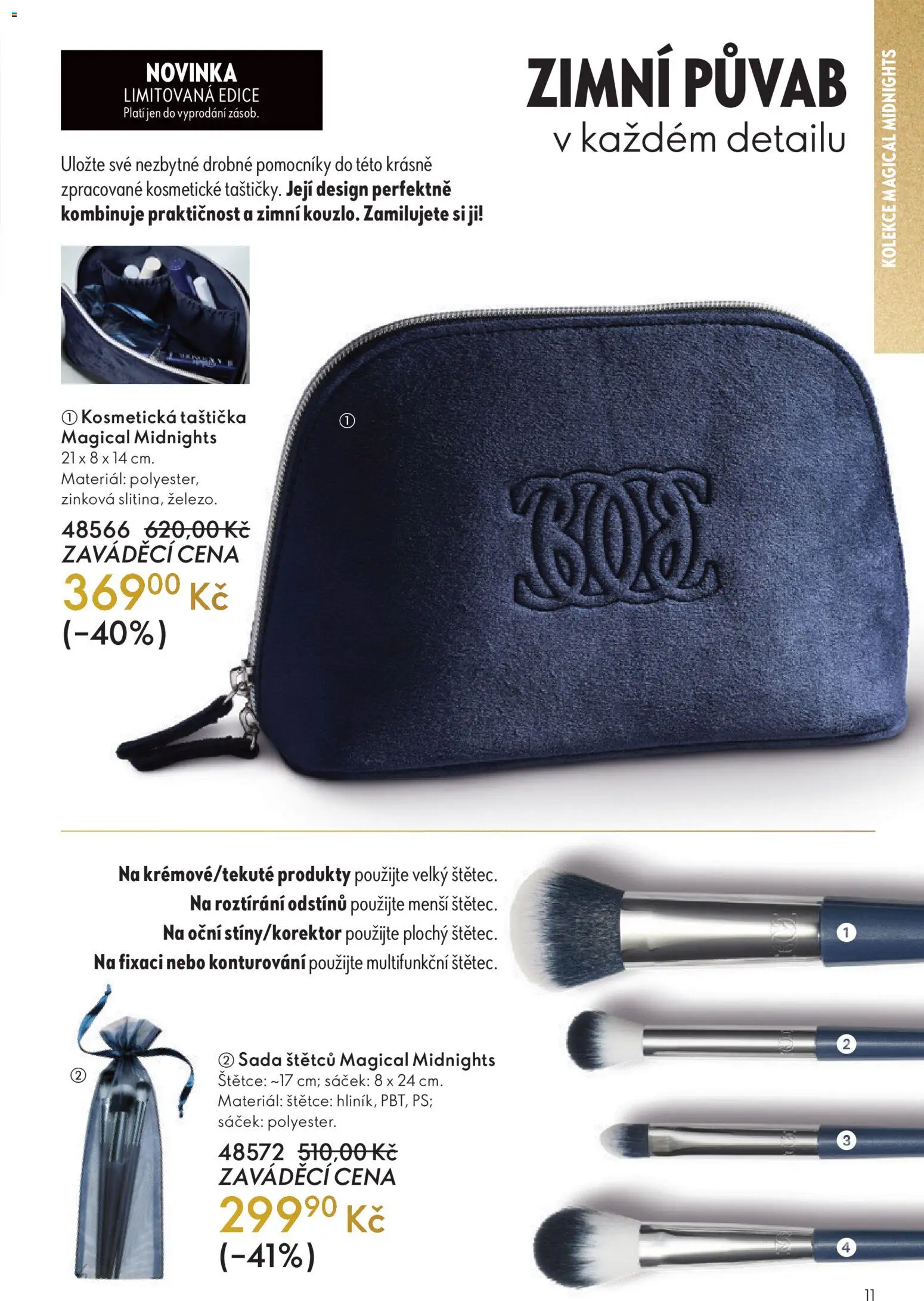 Oriflame Black Friday od 12.11.2025 | Strana: 11 | Produkty: Kosmetická taštička, Sáček