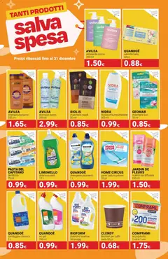 Anteprima del volantino QUANDOÈ detergente pavimenti, detergente pavimenti 1 L valido a partire dal 01.12.2025 | Pagina: 20 | Prodotti: Maschera, Detergente intimo, Maschera viso, Asciugatutto