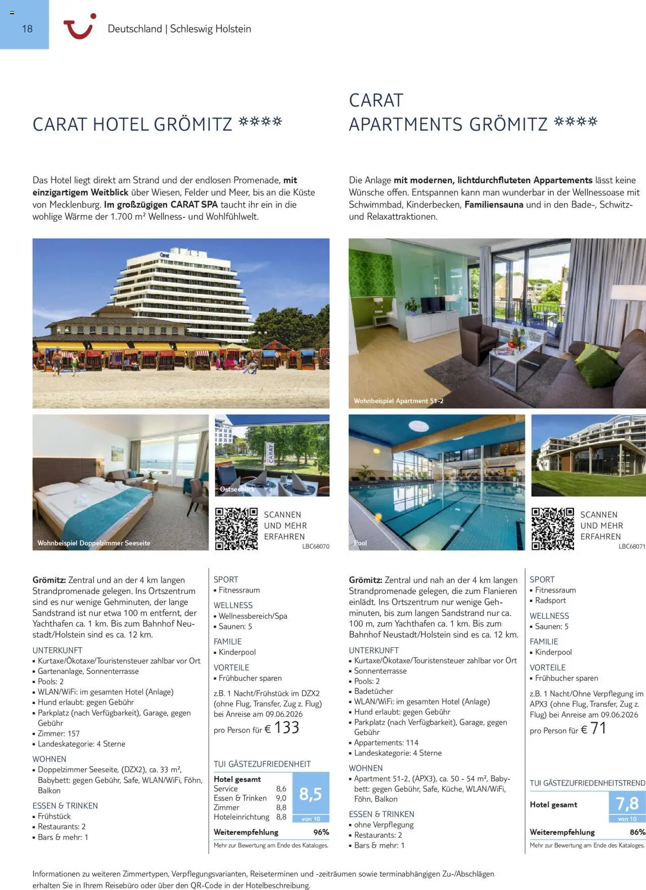 Aida - Urlaub mit eigener Anreise  – gültig ab 01.11.2025 | Seite: 18 | Produkte: Bett, Babybett