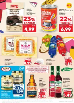Kaufland gazetka od 31.07.2025 | Strona: 5 | Produkty: Karta, Syrop, Galaretka, Papryka