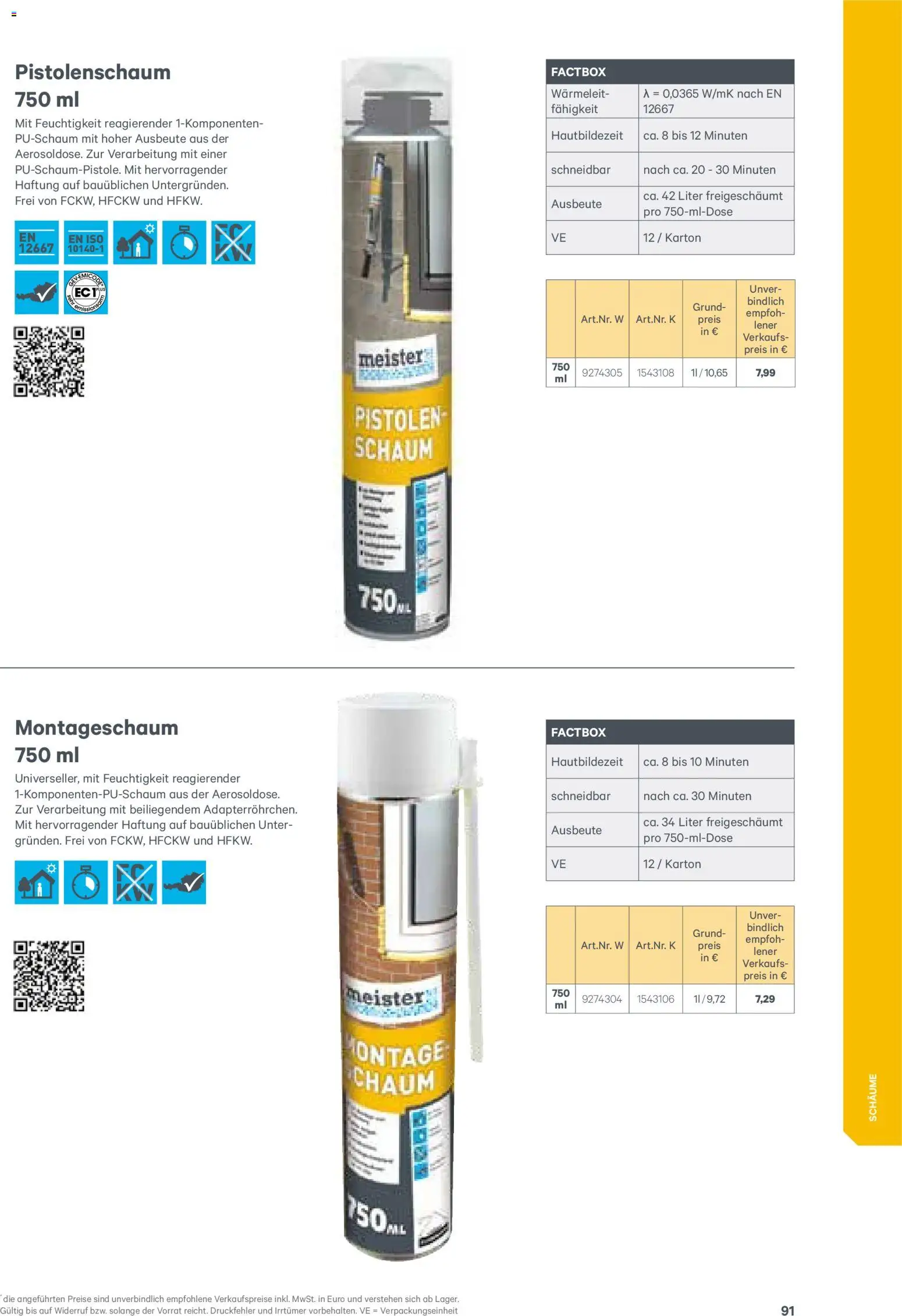 Lagerhaus  Meister Katalog 2026 gültig ab 02.01.2026 | Seite: 91