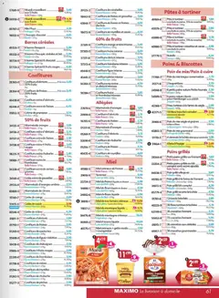 Maximo - Prévisualisation de Maximo catalogue epicerie valide à partir de 02.03.2026 | Page: 61