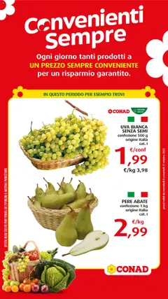 Anteprima del volantino Conad Convenienti Sempre Lombardia catalogo valido a partire dal 08.10.2025