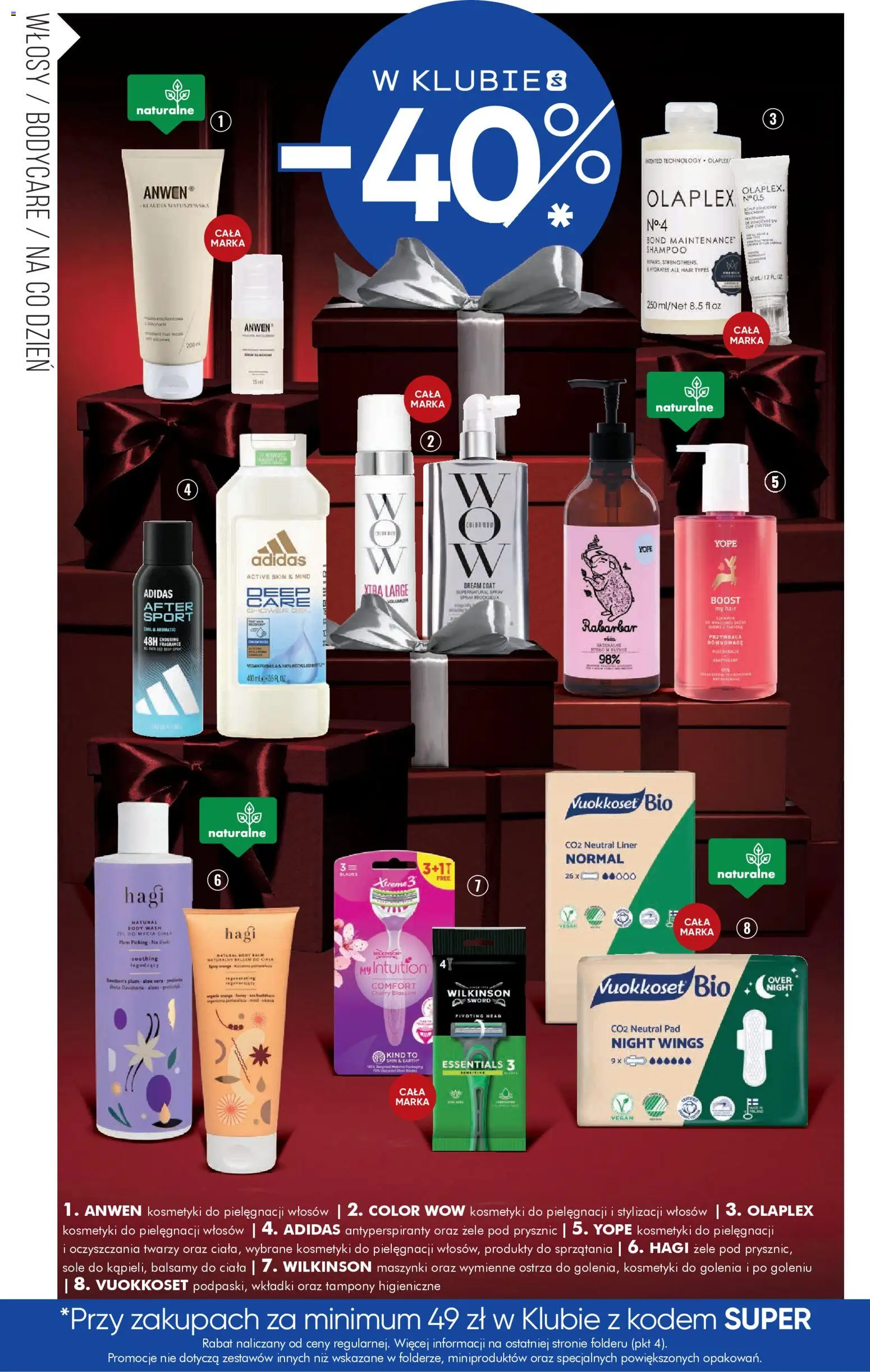 Super-pharm Black Friday od 22.11.2025 | Strona: 4 | Produkty: Tampony, Kosmetyki, Prysznic, Body