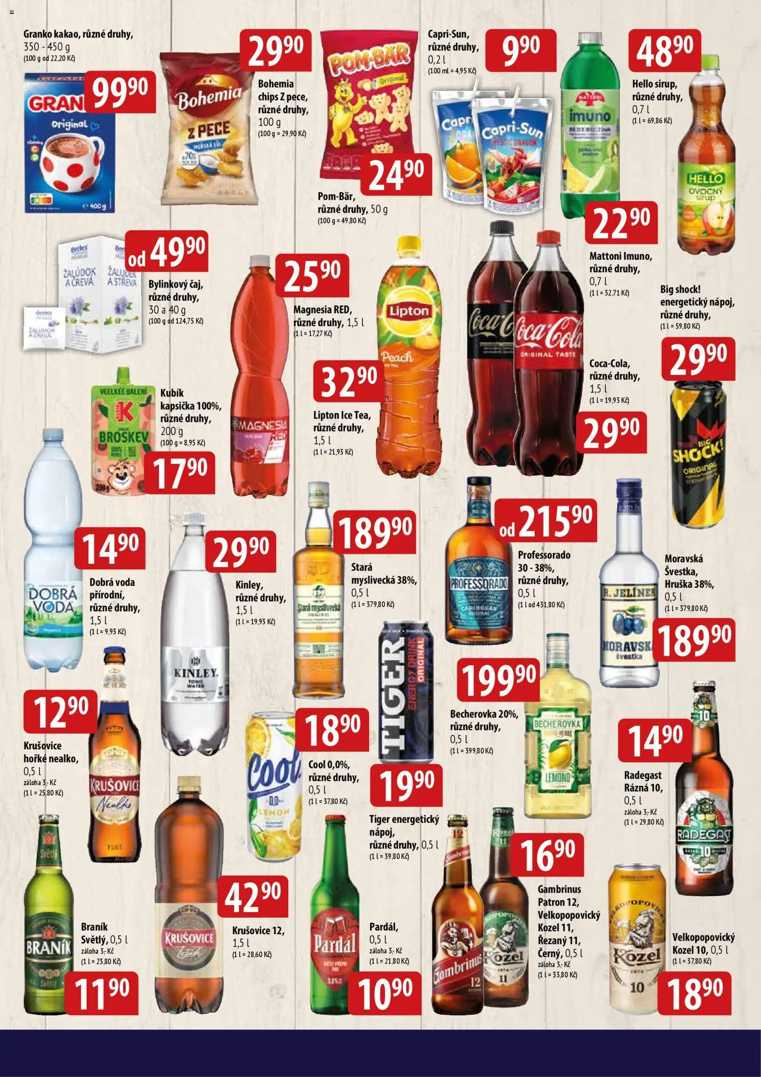 BALA velký leták od 18.03.2026 | Strana: 5 | Produkty: Pardál, Tiger, Sirup, Jelínek