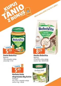 Pogląd oferty "E.Leclerc Gazetka - Elbląg kupony dodatkowe" - ważna od 04.11.2025 | Strona: 7 | Produkty: Karta, Mleko, Herbata