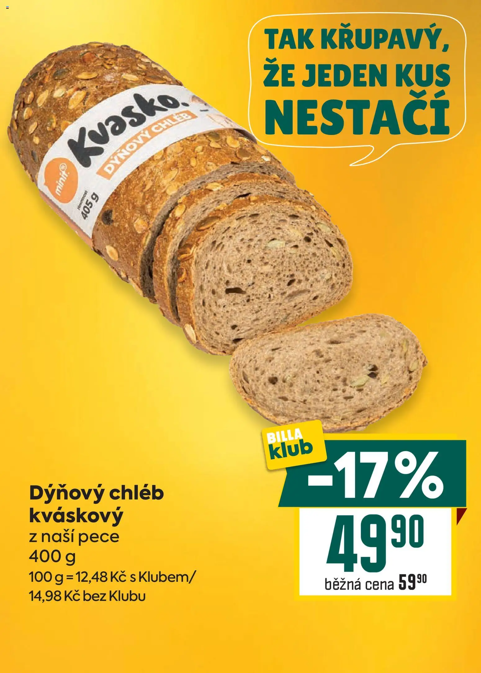 Billa Velký leták od 28.01.2026 | Strana: 12 | Produkty: Chléb