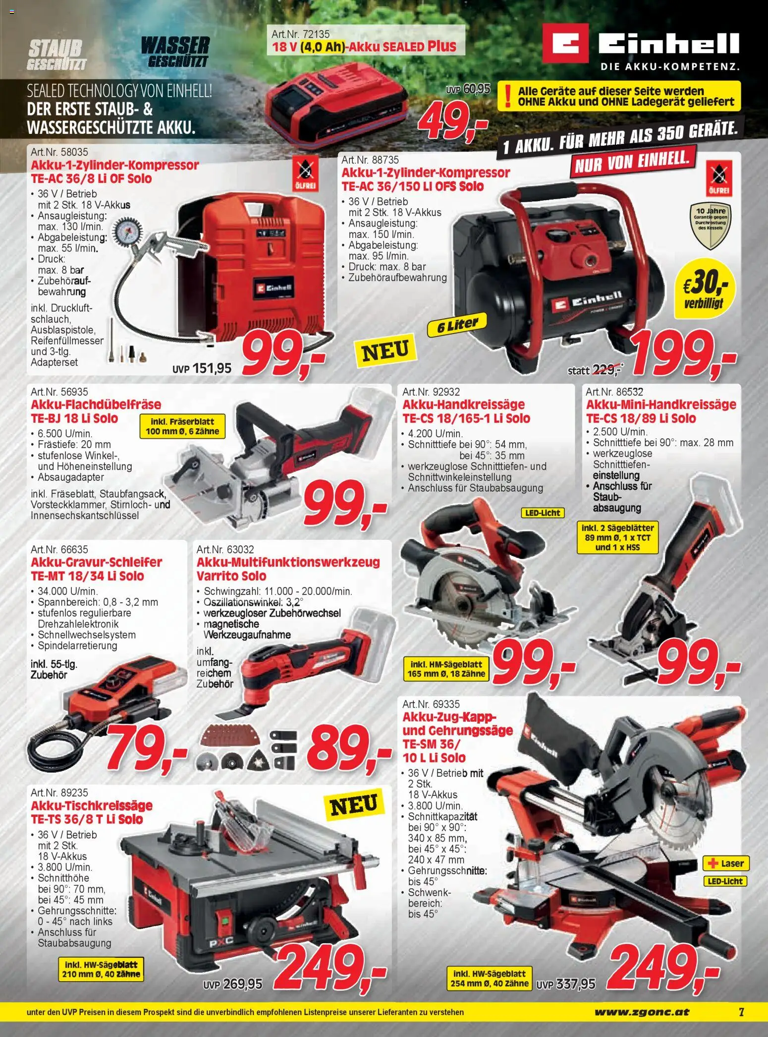 Zgonc Flugblatt Jänner II 2026 gültig ab 15.01.2026 | Seite: 7 | Produkte: Wasser