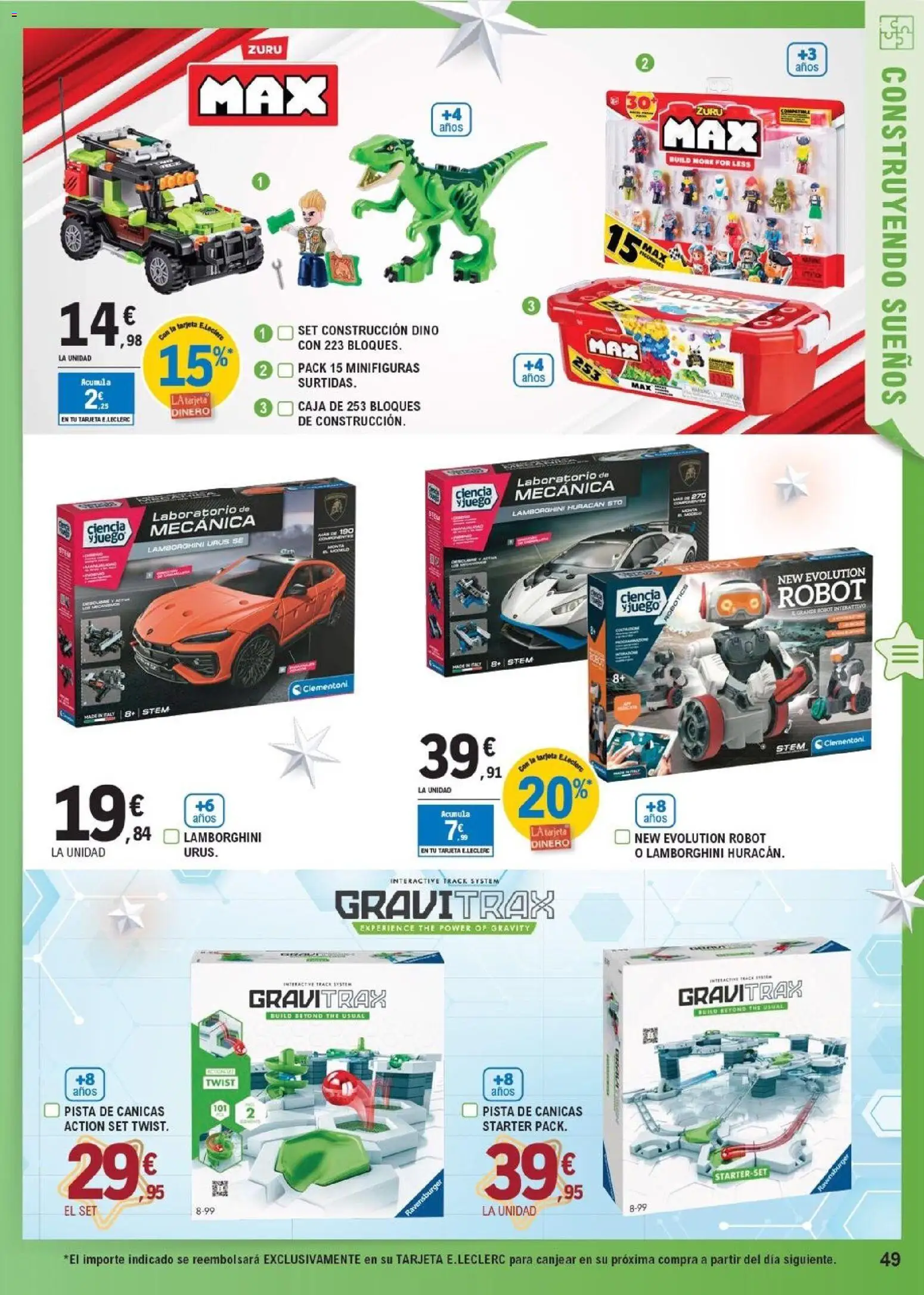 E.Leclerc - Juguetes  │ válido desde el 03.11.2025 | Página: 49 | Productos: Robot, Caja