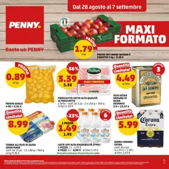 Anteprima del volantino PENNY Marsala catalogo valido a partire dal 28.08.2025