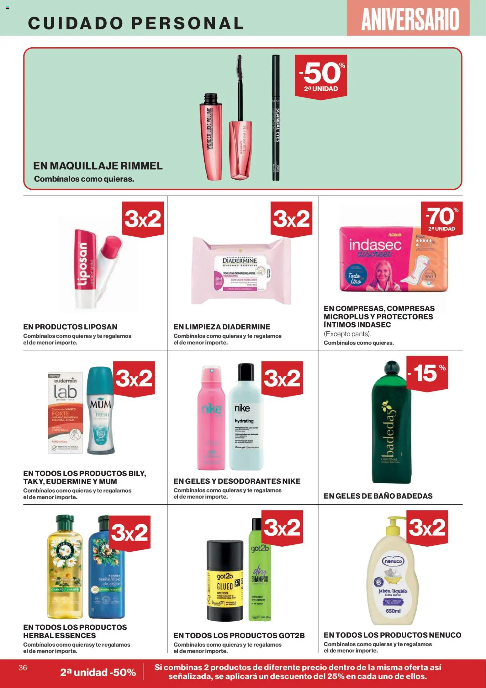 Hipercor catálogo │ válido desde el 23.10.2025 | Página: 49 | Productos: Jabón, Té, Jabón líquido, Γλυφιτζούρι