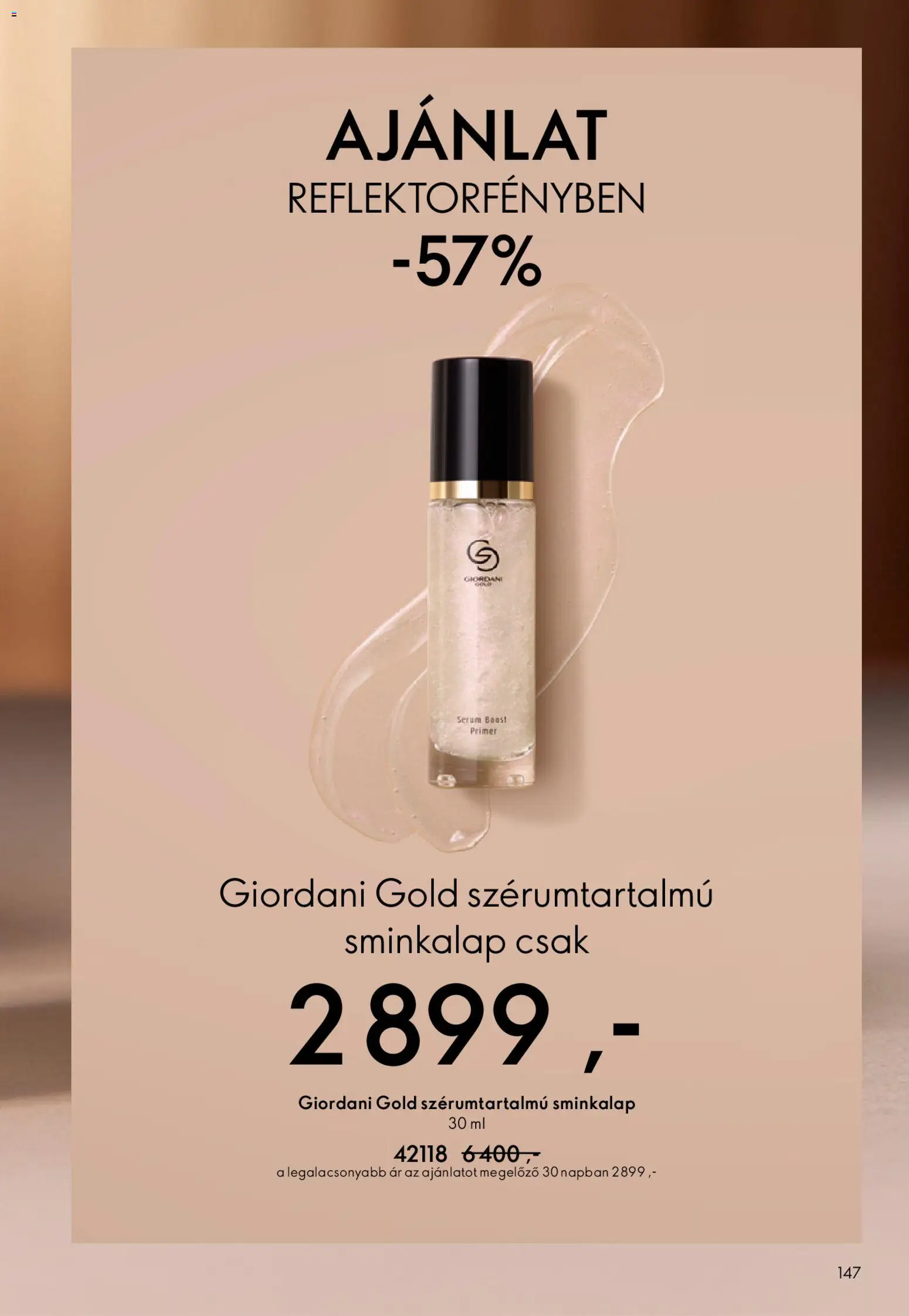 Oriflame akciós ujság - amely érvényes a következő dátumtól: 15.04.2026 | Oldal: 147