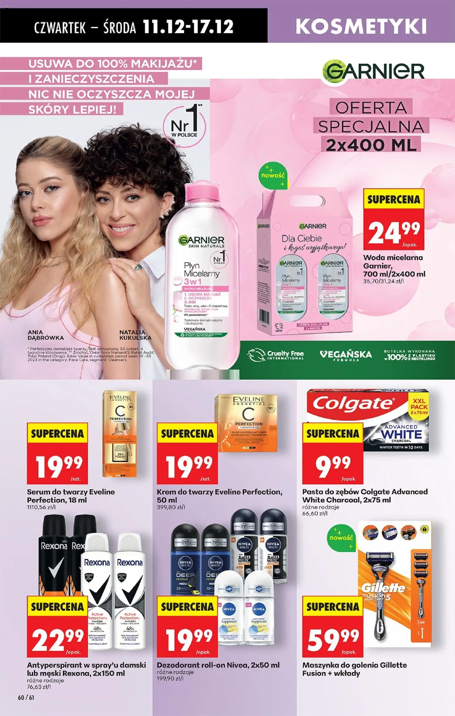 Biedronka gazetka - Oferta w tym tygodniu od 11.12.2025 | Strona: 78 | Produkty: Krem do twarzy Eveline, Krem, Dezodorant, Serum do twarzy