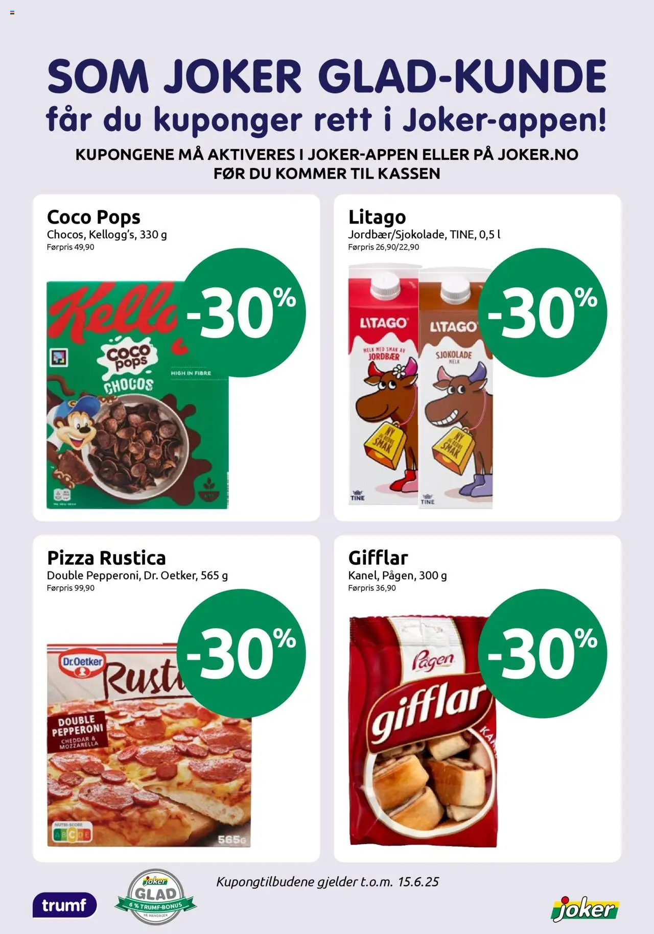  | Side: 25 | Produkter: Melk, Pizza, Jordbær, Cheddar
