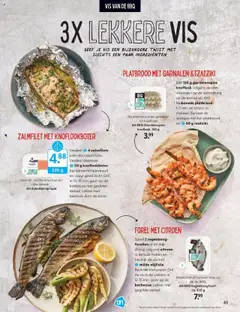Albert Heijn - Allerhande - BBQ & Borrel Special  - Voorbeeld van een folder van Albert Heijn, geldig van 11.04.2025 | Pagina: 44 | Producten: Citroen, Vis, De vis, Knoflook