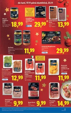 Ofertele Lidl valabile de la 17.11.2025 | Pagină: 11 | Produse: Ciuperci, Roșii, Bourbon, Legume