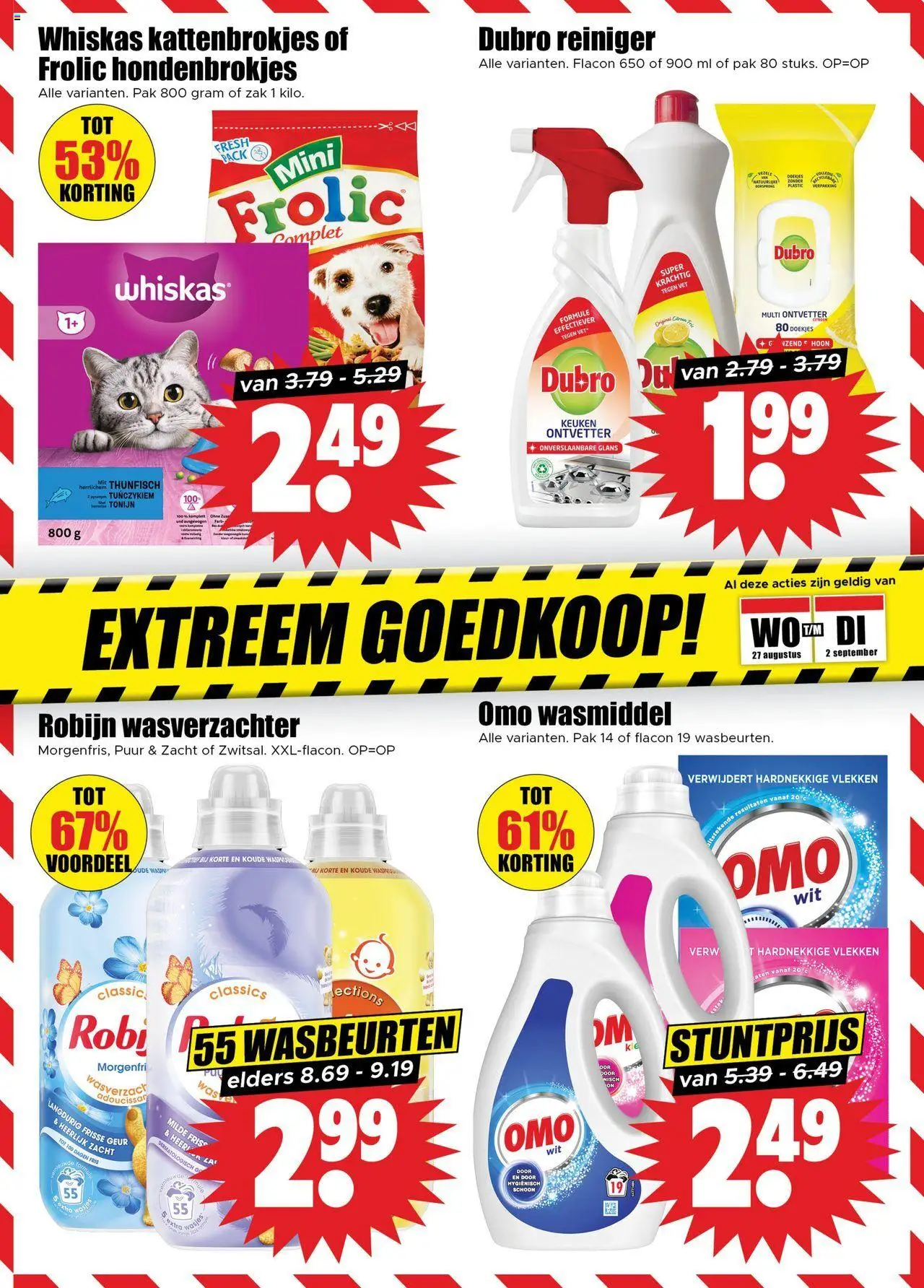 | Pagina: 23 | Producten: Ostyalap, Tonijn, Zak, La