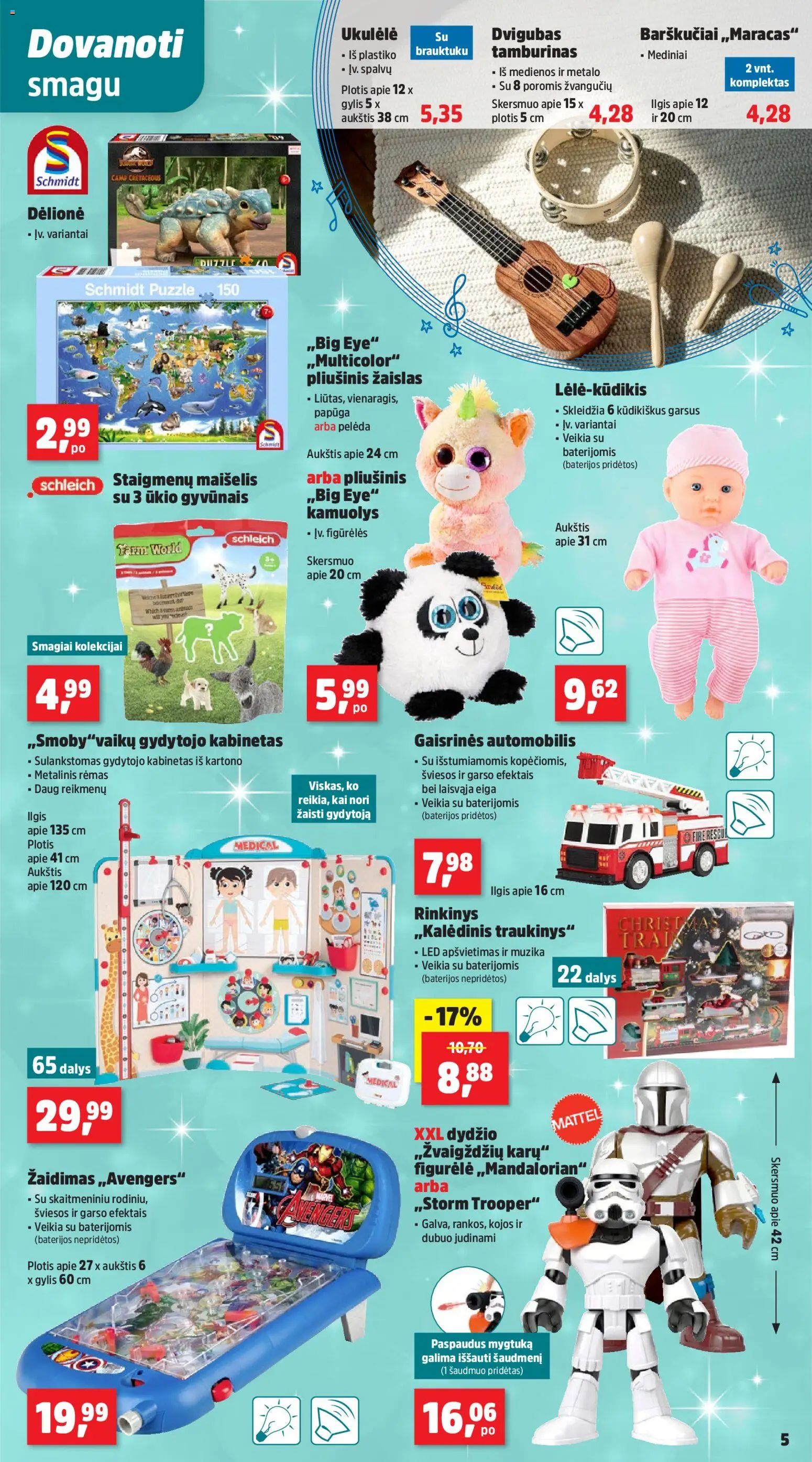 Thomas Philipps akcijos nuo 03.11.2025 | Puslapis: 5 | Prekių: Dubuo, Žaidimas