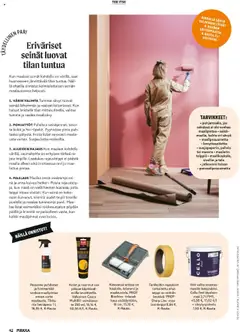 K-Supermarket - Pirkka – voimassa 27.08.2025 alkaen | Sivu: 42 | Tuotteet: Maali, Pesuaine, Tee, Teippi