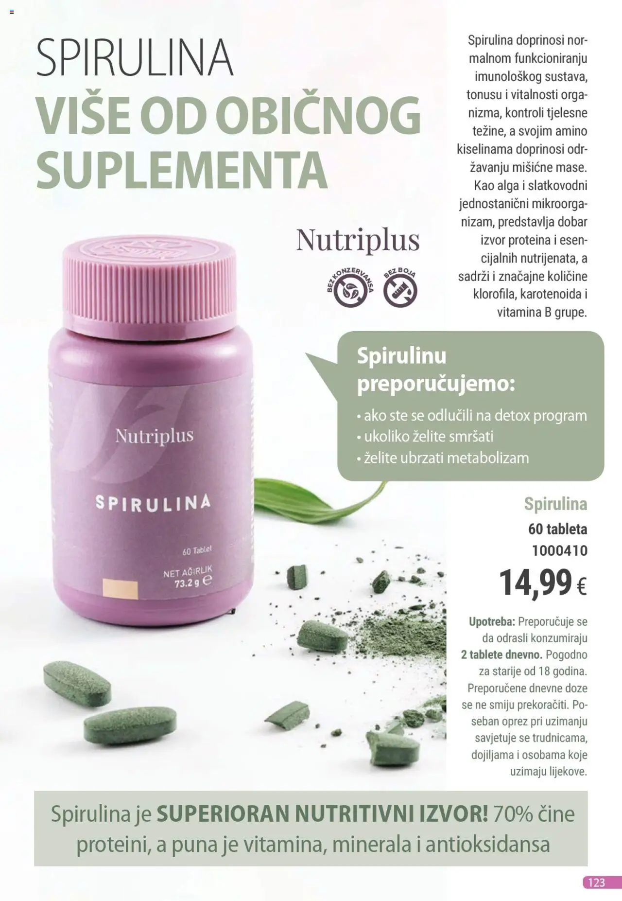 Farmasi katalog | vrijedi od 01.08.2025 | Stranica: 123 | Proizvodi: Tablet, Tableta